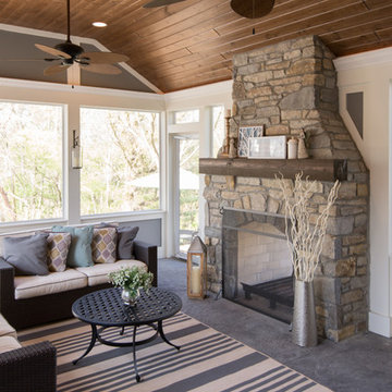 Meridian Project: Mudroom, Laundry, Screen Porch Addition