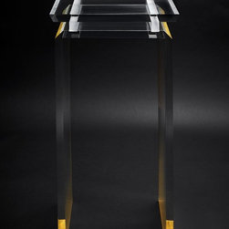 Luminous Finish Coats&reg; Technique on Acrylic Furniture. - Living Room Furniture