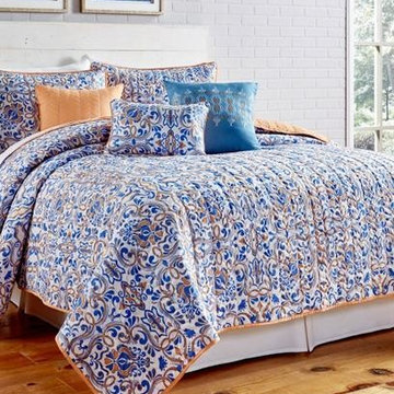 Reversible Coverlets and Quilts (Sets)