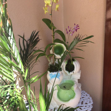 Tropical Garden & Flower Installation in Key West