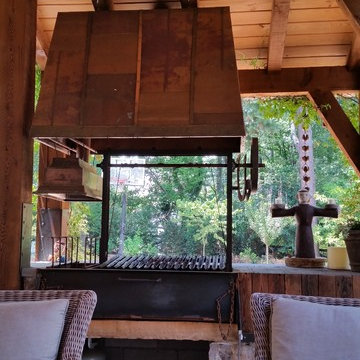 Outdoor living and Argentine grill - (Roswell, GA)