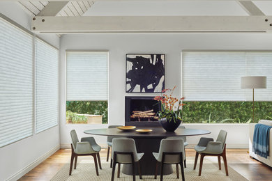 Dining room - 1960s dining room idea in Other