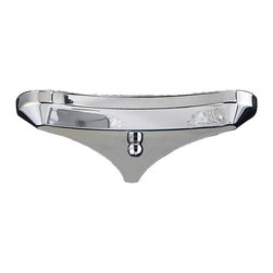 3 Lights Triangle Pan In Chrome - Pendant Lighting