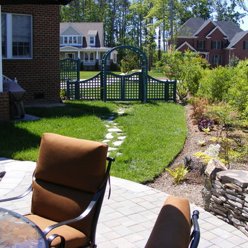 New Home, Backyard from scratch