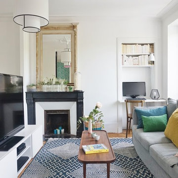Un appartement parisien de 2 pièces transformé en 3 pièces