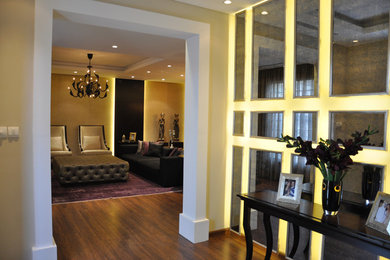 Entryway - contemporary entryway idea in Other