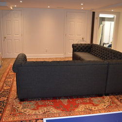 Sectional Sofa Tufted Back - Products