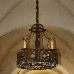 CH-004 Hand Made Iron Chandelier - Chandeliers