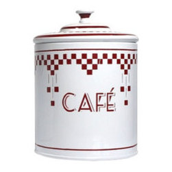 Diner Coffee Canister - Kitchen Canisters And Jars