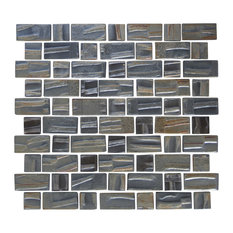 50 Most Por Taupe Gl Tile For 2018 Houzz Susan Jablon Mosaics 12 X12 Dark Gray Metallic Recycled Gl Tile Full