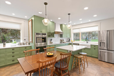 Inspiration for a kitchen remodel in New York
