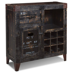 Rustic Wine And Bar Cabinets by Homesquare