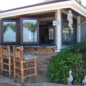 Bi-Fold Kitchen Passthrough Window