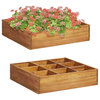 vidaXL Raised Garden Bed Raised Flower Bed Plant Box Planter Solid Wood Acacia