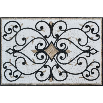 Mosaic Rug, Uffizzi Styling, 20"x30"