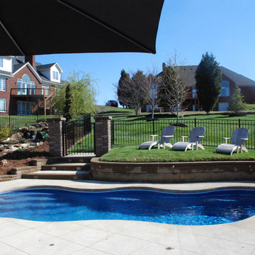 Bermuda Viking Pool by Clearwater Fiberglass Pools