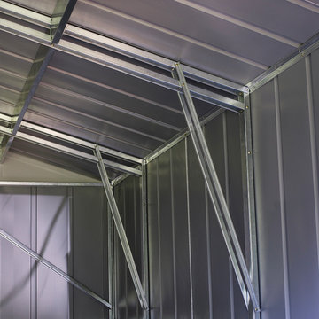 THE ARROW COMMANDER™ SERIES STEEL STORAGE SHEDS