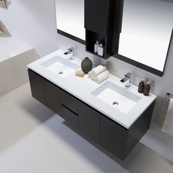 Wall Mounted Bathroom Vanities - Bathroom Vanities And Sink Consoles