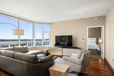 Inspiration for a living room remodel in San Diego