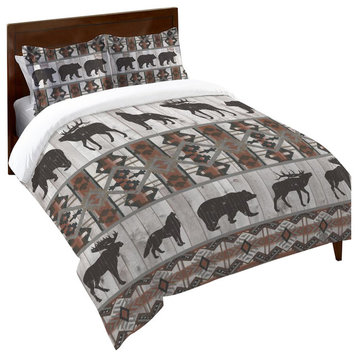 Laural Home Southwest Lodge Duvet Cover, Twin