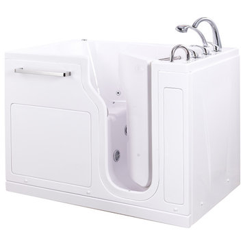 S-Class3655 Acrylic Walk In Tub Air + Hydro Massage, Fast Fill Faucet, 2" Drains