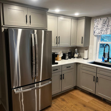 Clinton, Gray Transitional Kitchen