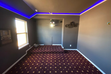 Home theater - home theater idea in Houston