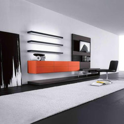 People Wall Unit 1 - Display And Wall Shelves 