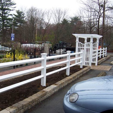 Vinyl Post and Rail