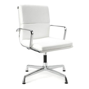 Director Soft Pad Office Chair With No Wheels Contemporary