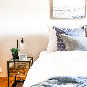 Welcoming Modern Farmhouse Guestroom Makeover