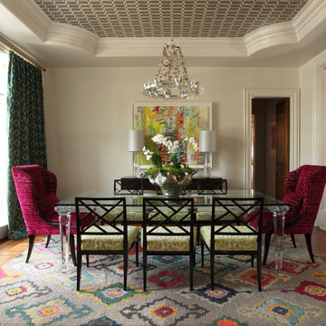 Bold Color Buckhead Residence