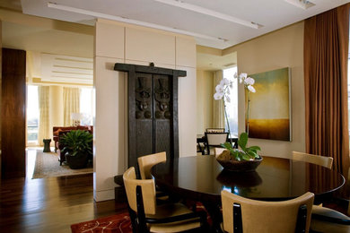Dining room - contemporary dining room idea in DC Metro