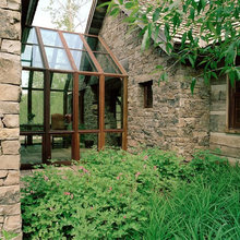 Breeze way to Greenhouse