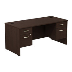 BBF Series C 66" Shell Desk with 2 3/4 Pedestals