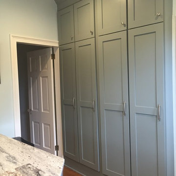 Original Vintage Pantry with New Shaker Doors
