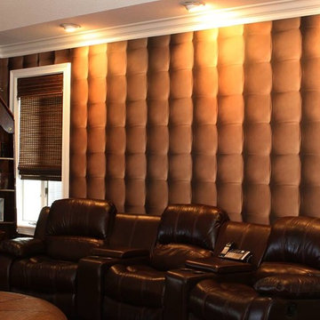 Wallpaper with 3 Dimensional Effect