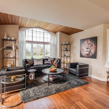 Living Room Redesign + Staging