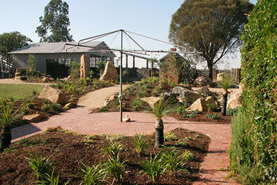 Photo of a country garden in Melbourne.