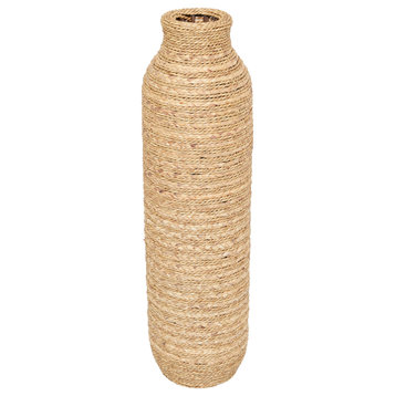 Natural Brown Seagrass Vase 563196
