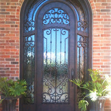 Doors - faux painted