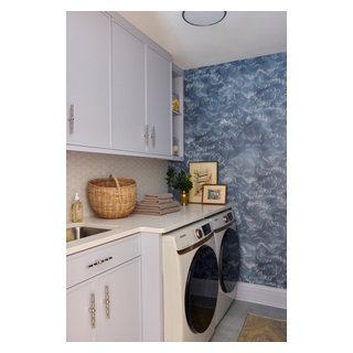 Wayne - Transitional - Laundry Room - Chicago - by Kline Interiors