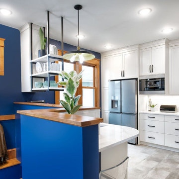 Project 3653-5 South Minneapolis Craftsmen Kitchen & Mudroom