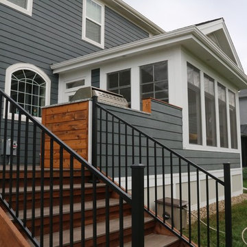 Sunroom and Deck Remodel in Dublin, OH