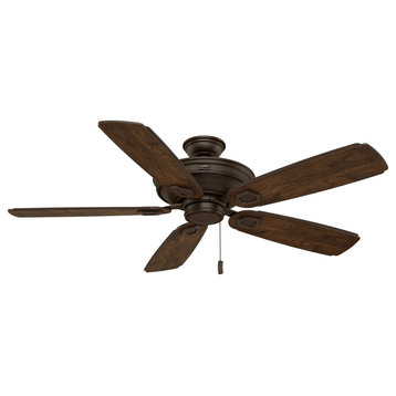 Casablanca 60" Heritage Brushed Cocoa Ceiling Fan