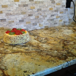 Golden Rustic (Granite) - Kitchen Countertops