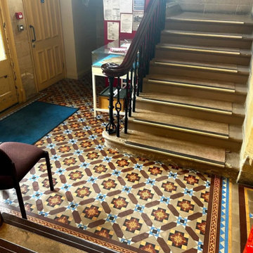 Restoring the Beauty of a Victorian Tiled Floor at Loftus Town Hall