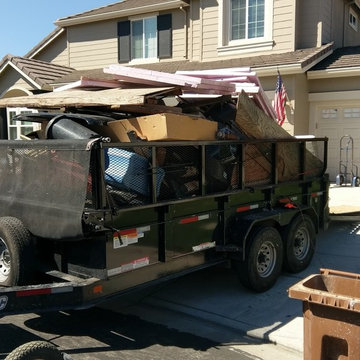 Various junk removal jobs.