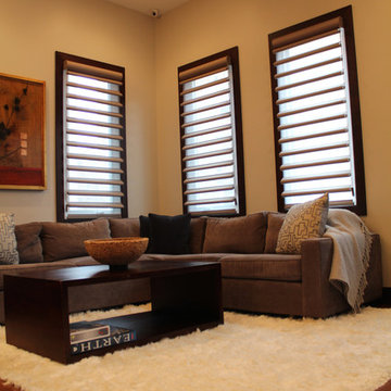 Roscoe Village - 5" Pirouette & 3" Silhouette Window Shades