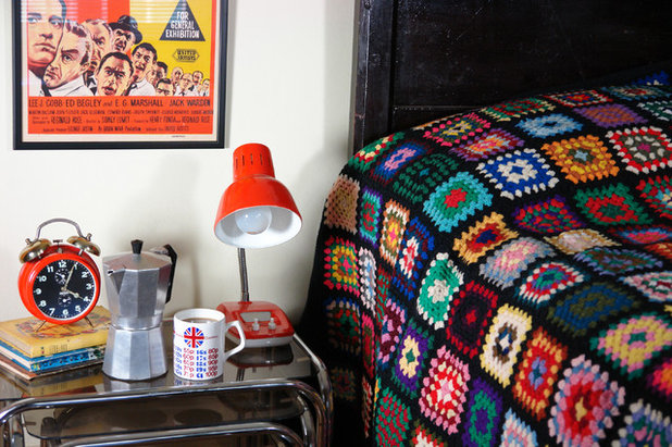 Eclectic Bedroom by H is for Home